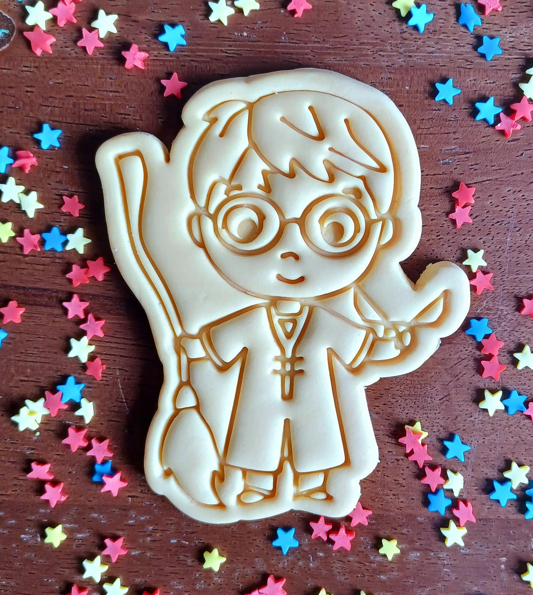 Minimalistic Harry Potter Cookie Cutter by martellaj