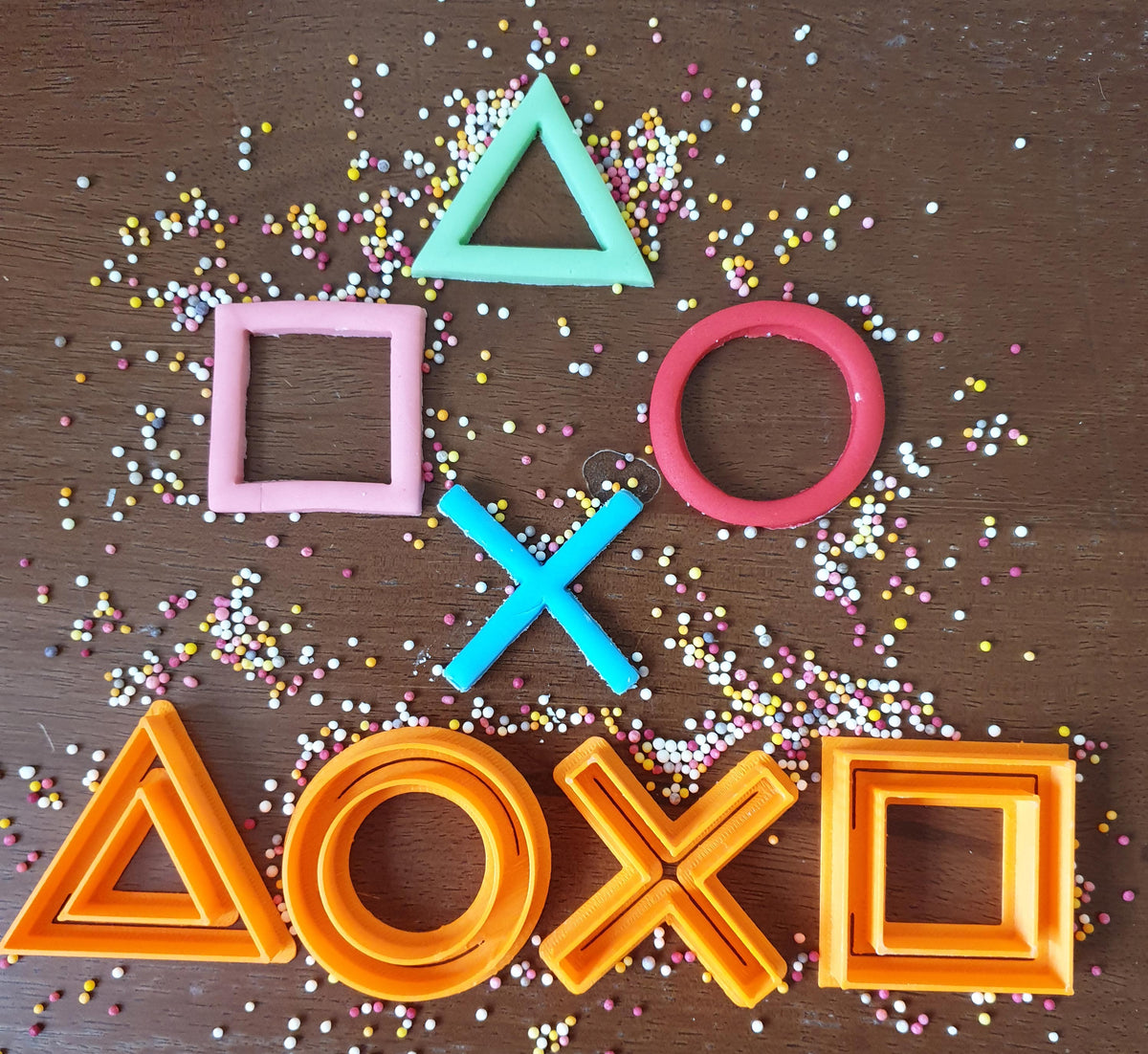 PlayStation Controller Symbols Cutters Unshackled Creations