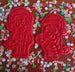 Bluey and Bingo Christmas themed Cookie Cutters and Embossers