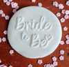 Bride to be with Heart Debosser