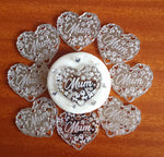 Mum Heart Cupcake Acrylic Charm