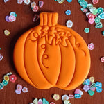 Pumpkin Swirl Cookie Cutter & Embosser