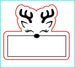 Reindeer Plaque Debosser & Cookie Cutter