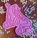 Roller Skate Cookie Cutter & Embosser
