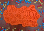 Thanksgiving Cutter & Embosser Cookie Set