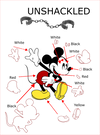 Bowing Mouse Multi Cutter Mickey