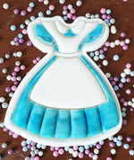 Alice in Wonderlands Dress Cookie Cutter