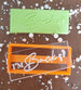I'm Back Rectangle Debosser & Cookie Cutter