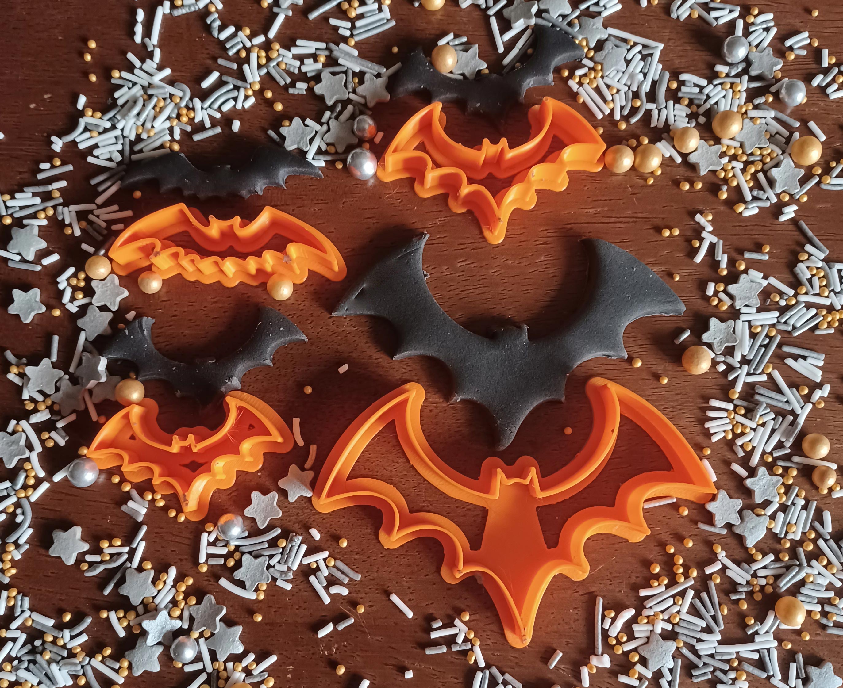 Bat Cutter Set of 4 Bat Cutters – Unshackled Creations
