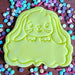 Sweet Bunny Plaque Cookie Cutter