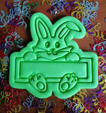 Bunny Sign Cookie Cutter