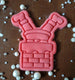 Santa in a Chimney Cookie Cutter