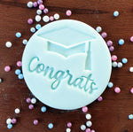 Congrats Graduation Cap Embosser