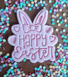 Happy Easter Bow Cookie Cutter
