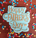 Happy Fathers Day Debosser & Cookie Cutter