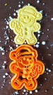 Gingerbread Man Cookie Cutter & Embosser