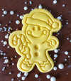 Gingerbread Man Cookie Cutter & Embosser