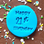 Happy 21st Birthday Embosser