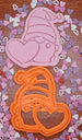 I LOVE U  Gonk Cookie Cutter Set