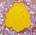 Valentine's Bee Cookie Cutter & Embosser