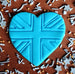 Union Jack Heart Cookie Cutter