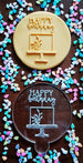 Happy Birthday Cake Debosser