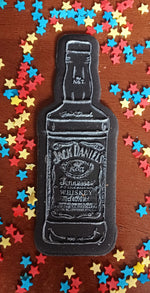 Jack Daniels Bottle Debosser & Cookie Cutter