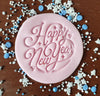 Happy New Year Swirl Embosser