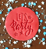 Let's Party - Stars Embosser