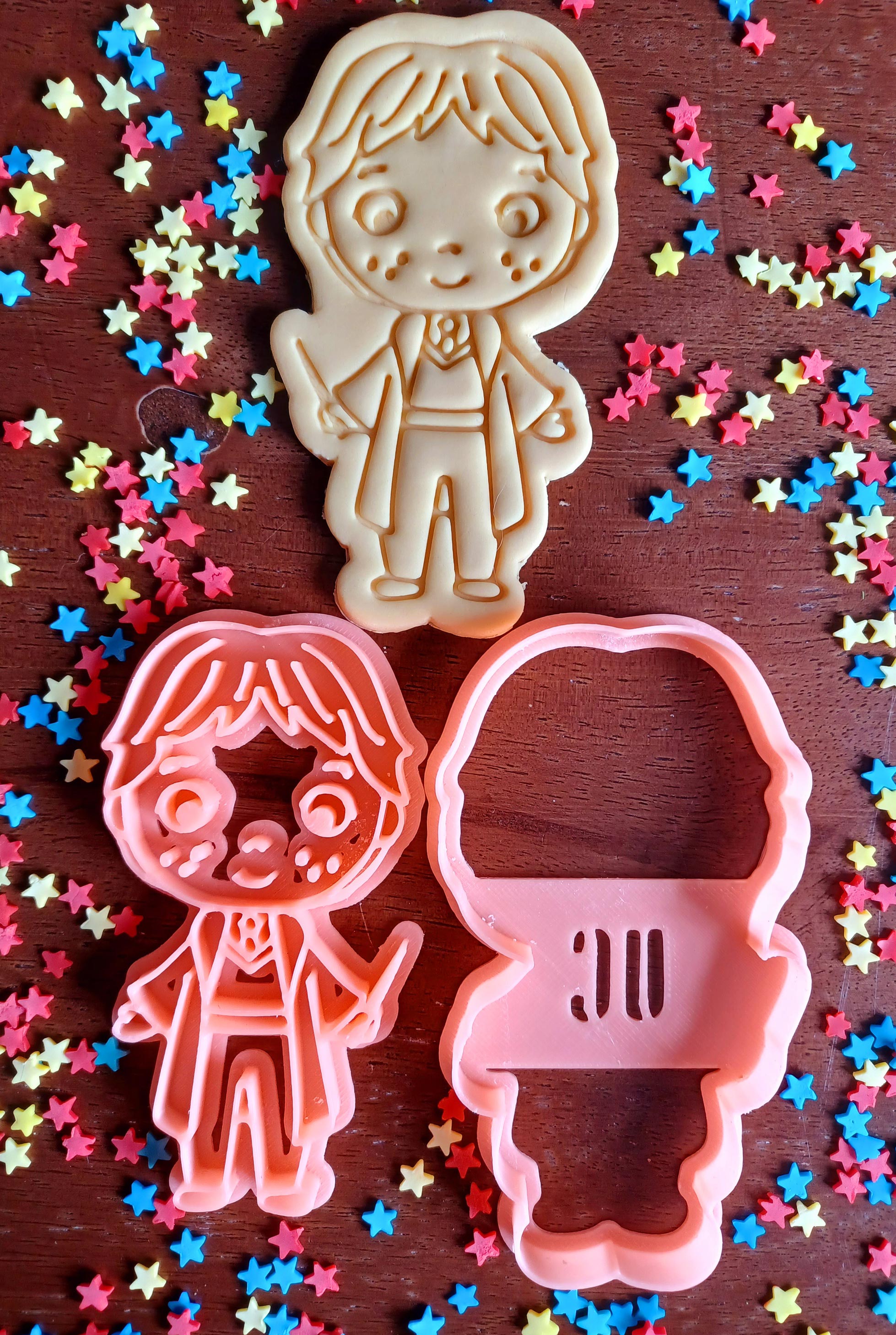 Dobby Harry Potter Cookie Cutter + imprint stamp by flow_241