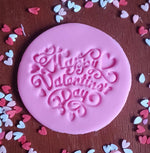 Happy Valentines Day Swirl Embosser