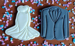 Wedding Attire Cookie Cutter Set