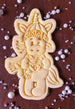 Winter Unicorn Cookie Cutter