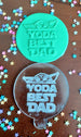 Yoda Best Dad Debosser