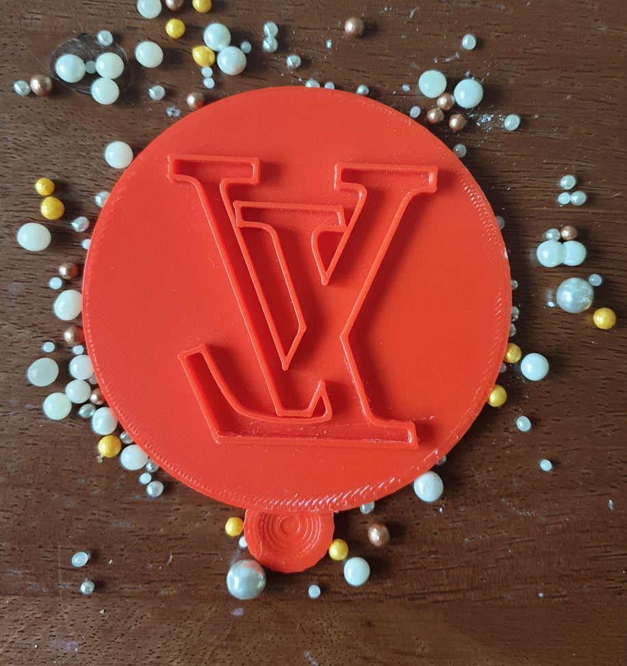 LOUIS VUITTON Round Logo - Louis Vuitton Embosser For LV Fondant Cake  Decorating
