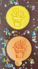 Mum Flower Pot Embosser