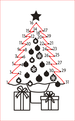 Dot to Dot Christmas Tree Debosser & Cutter